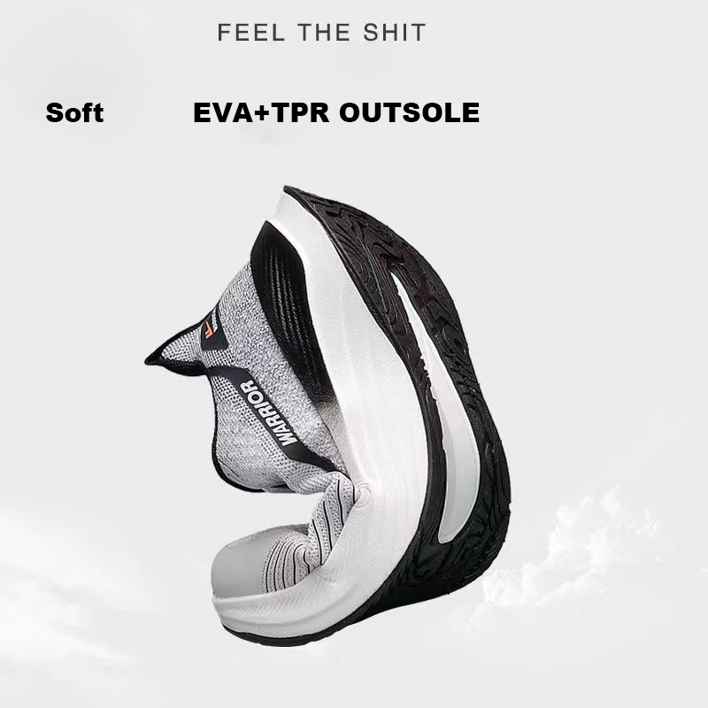Sneaker Factory Online Black Sports Shoes for Men Women Flyknit Non-slip Running Shoes - Image 6