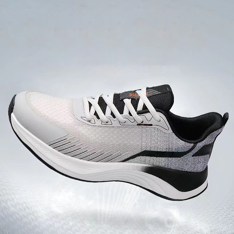 Sneaker Factory Online Black Sports Shoes for Men Women Flyknit Non-slip Running Shoes - Image 7