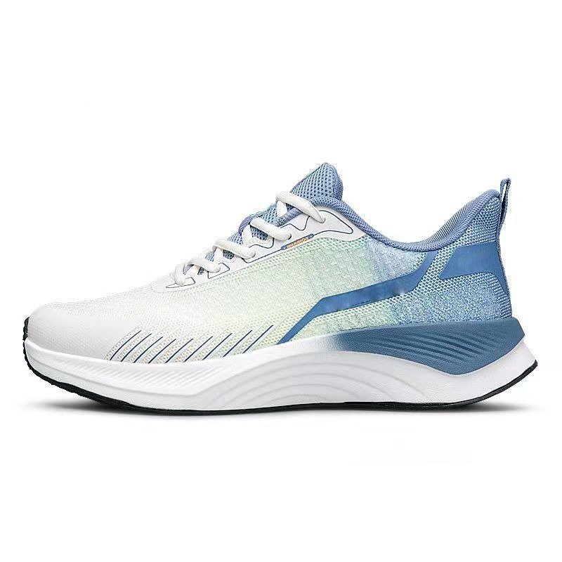 Sneaker Factory Online Black Sports Shoes for Men Women Flyknit Non-slip Running Shoes - Image 4